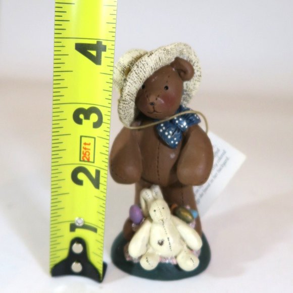 GAIL LAURA Barbara Calendar Bears April 1993 Easter Limited Edition Series B - Picture 12 of 12